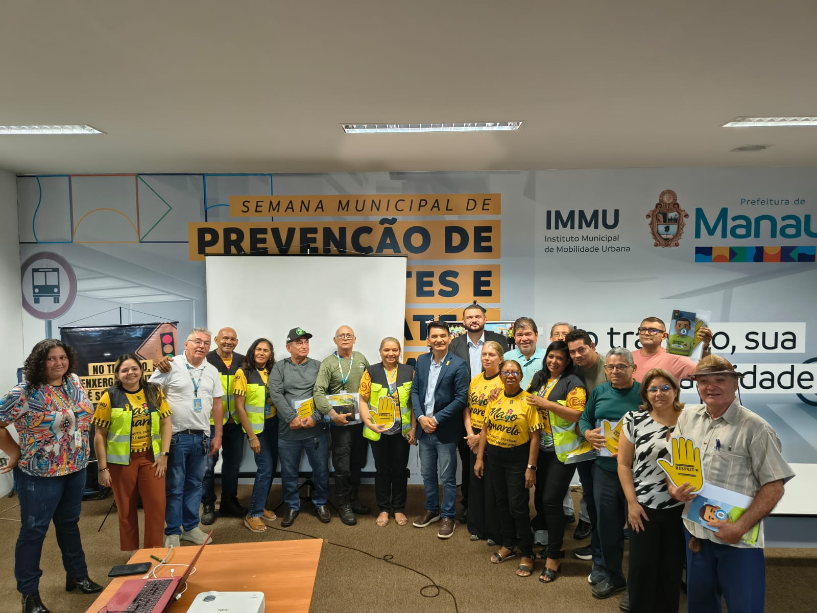IMMU realiza primeira turma do Condutor Consciente no Maio Amarelo