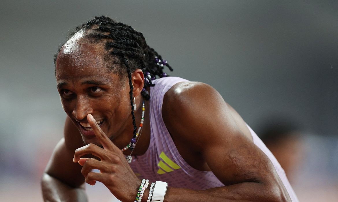 Ouro para o Brasil: Alison dos Santos vence nos 400m com barreiras