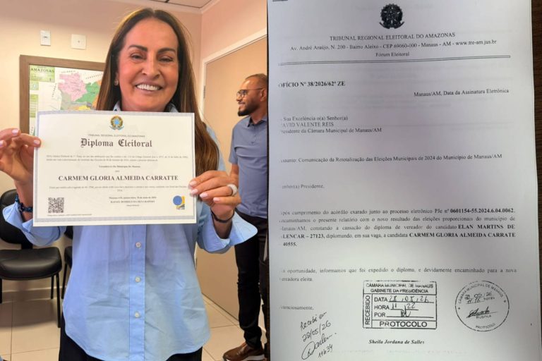 Glória Carratte reassume vaga na CMM após decisão definitiva da Justiça Eleitoral