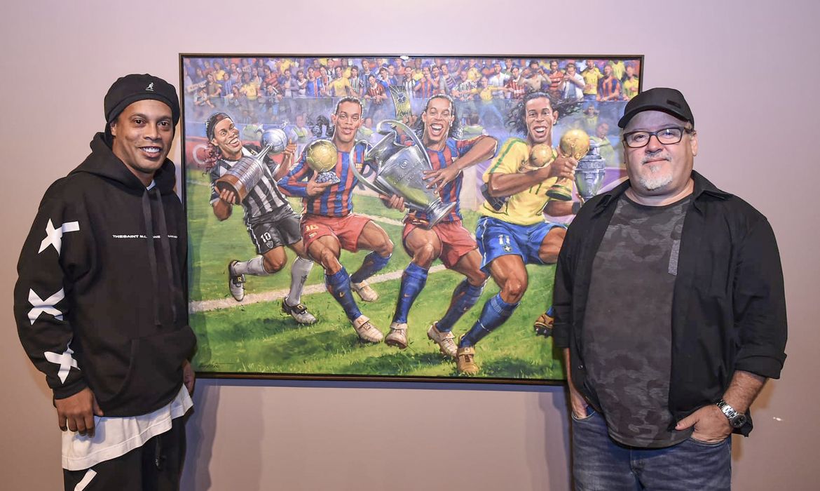 Mostra sobre Ronaldinho fica até junho em SP