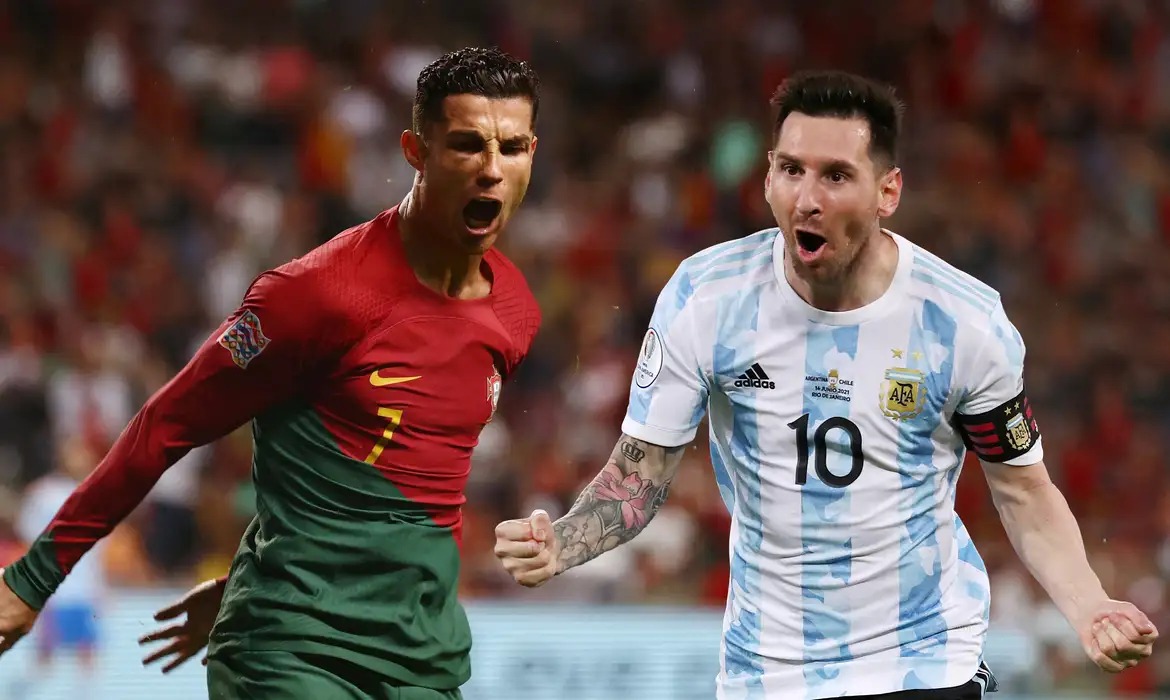 Messi e CR7 se aproximam da marca de 1000 gols