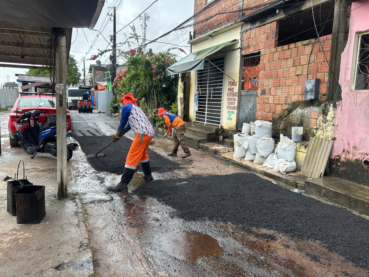 Seminf atua em diversas zonas com obras de infraestrutura