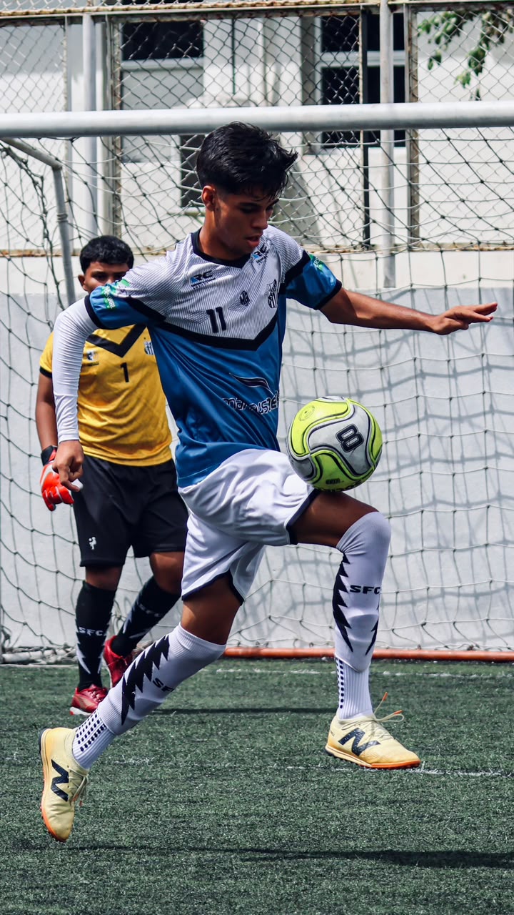 Jovens participam de avaliações do Santos em Manaus