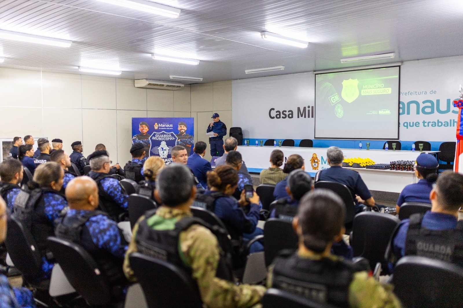Prefeitura fortalece Guarda Municipal com curso de segurança operacional