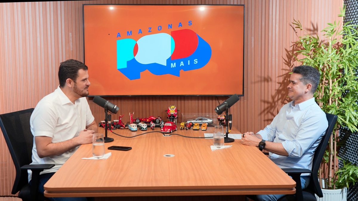 Renato Junior revela trajetória e planos para Manaus em entrevista a David Almeida no Amazonas PodMais