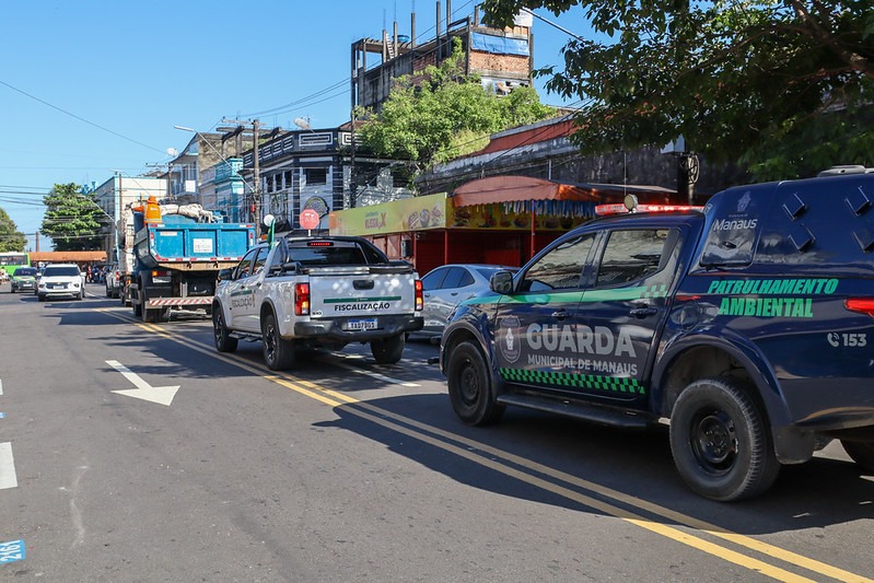 Moradores e comerciantes aprovam mudanças promovidas no Centro de Manaus