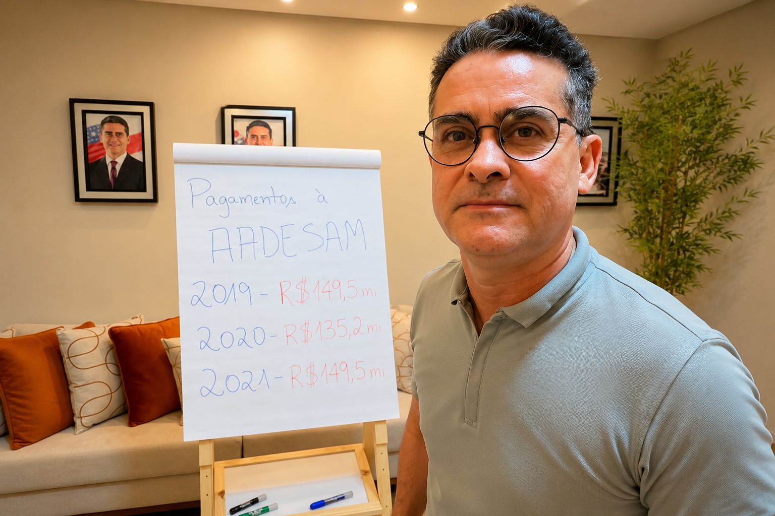 David Almeida cobra nomes e funções de contratados da AADESAM no Amazonas