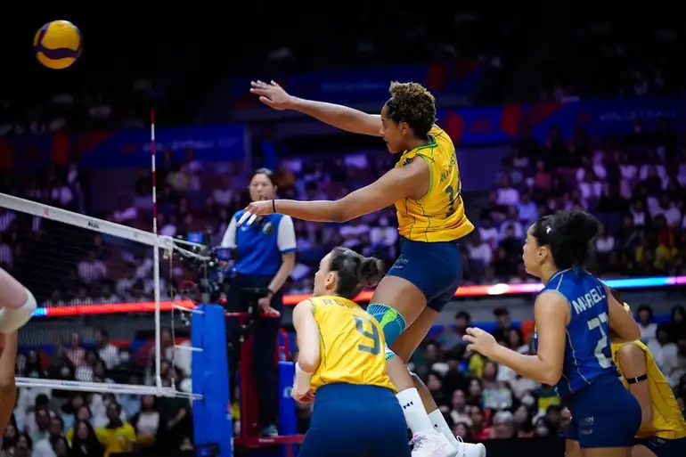 Liga das Nações feminina 2026: Brasil inicia mata-mata em Macau
