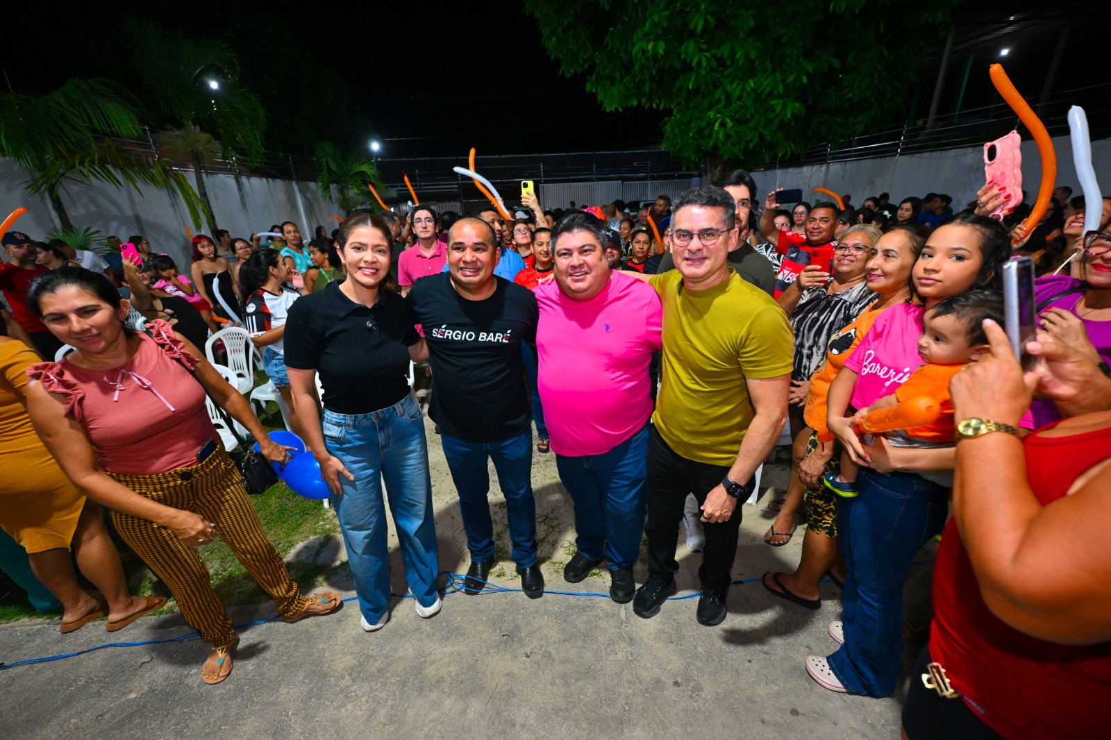 Sérgio Baré reúne liderança de Colônia Santo Antônio em apoio a David Almeida na Zona Norte de Manaus