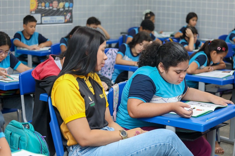 Simulado prepara estudantes de Manaus para avaliações externas e Saeb