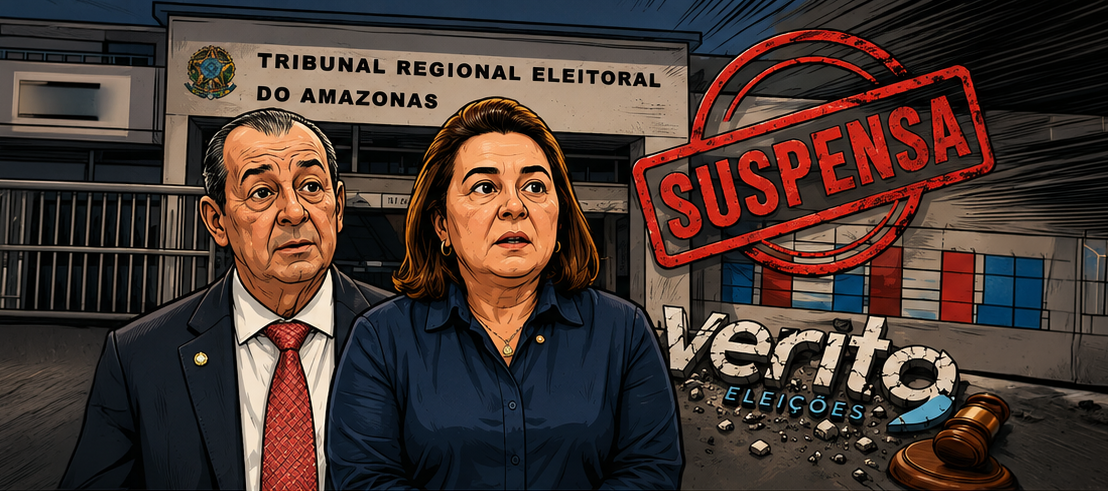 TRE-AM suspende pesquisa do Veritá sobre disputa pelo Governo do AM