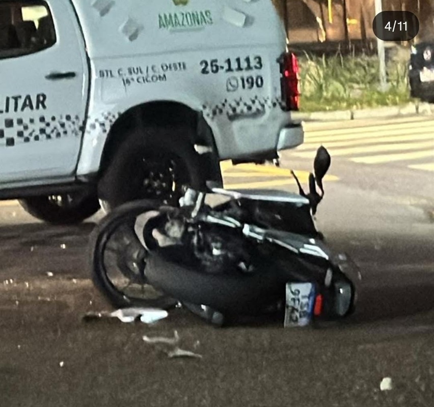 Acidente em Manaus: veja o que se sabe sobre a morte de motociclista em Adrianópolis