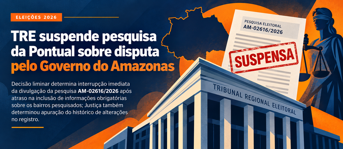 TRE suspende pesquisa da Pontual após dados territoriais tardios