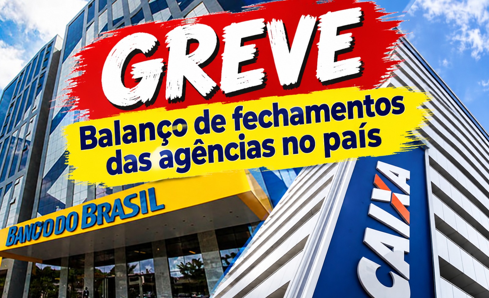 Greve dos bancários no Amazonas fecha agências nesta quinta