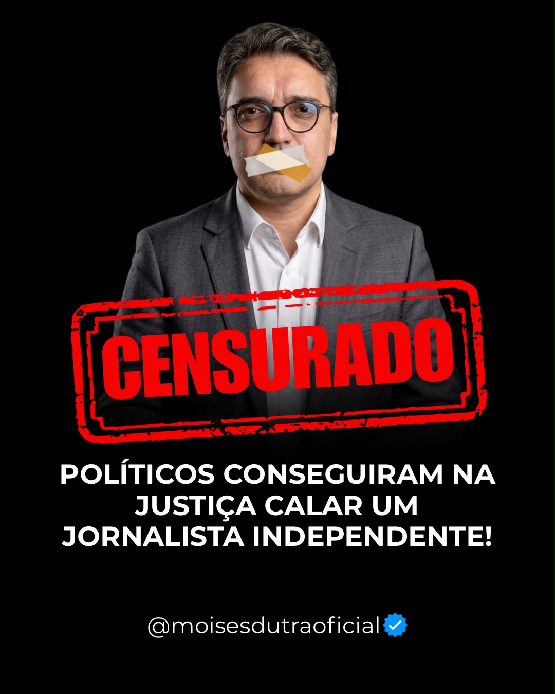 Moisés Dutra anuncia recurso eleitoral após decisão sobre reportagens